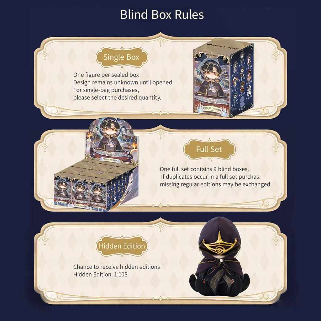 Lord of Mysteries | Paths of the Divine Series PPF Plush Figure Blind Box