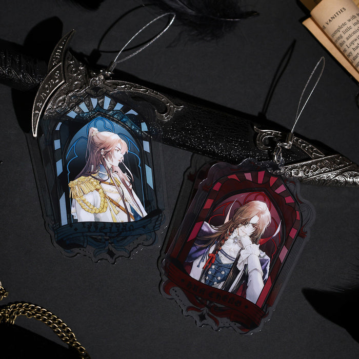 Heaven Official’s Blessing (Tian Guan Ci Fu) Glow Throne Series – Colored Window Acrylic Charms, Badges, Standees & Table Mats