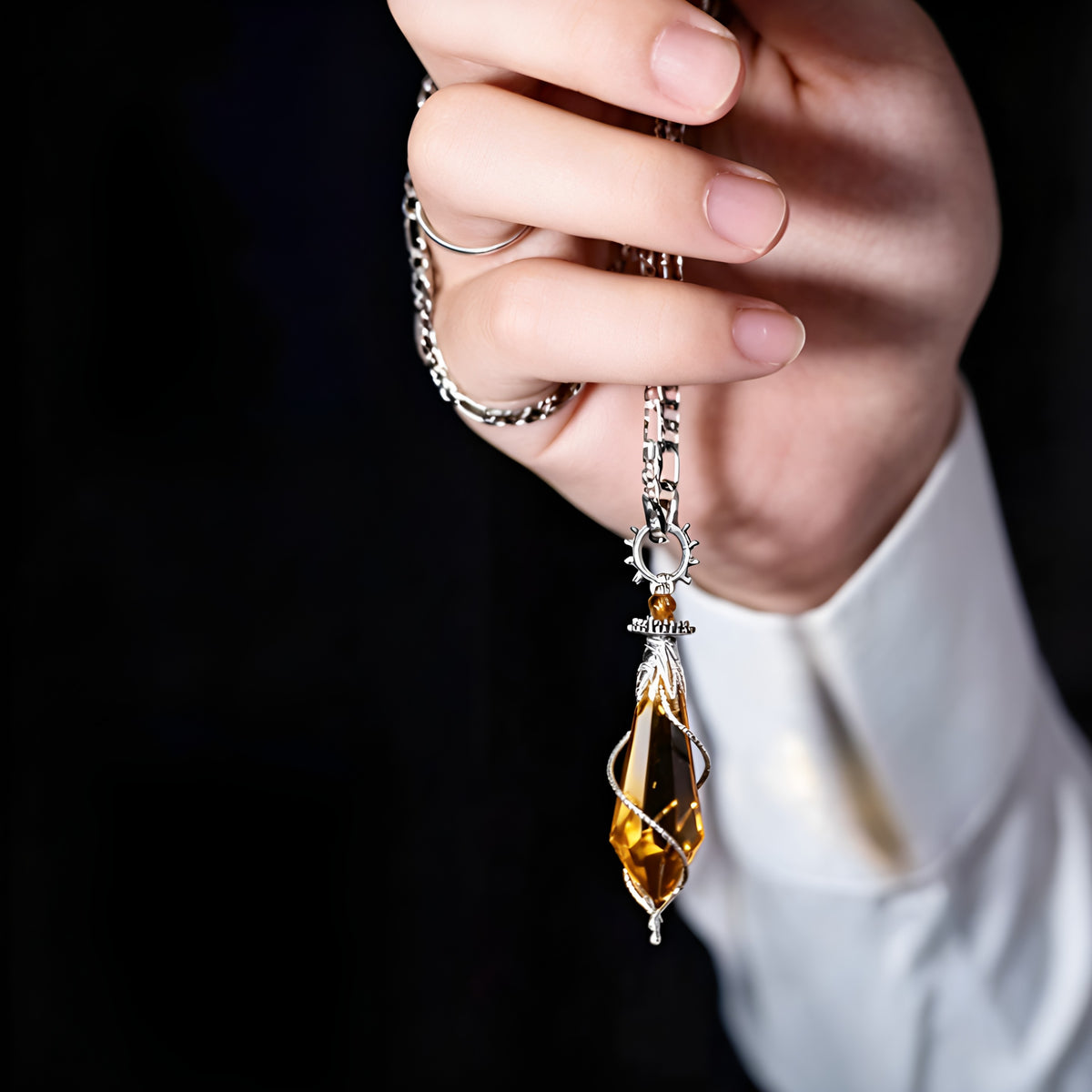 Lord of Mysteries Klein Series "Spirit Pendulum" Steampunk Necklace
