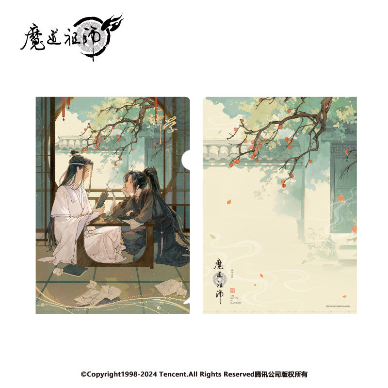 Mo Dao Zu Shi (Grandmaster of Demonic Cultivation) Anime Merchandise - Attending Lessons Series | Wei Wuxian & Lan Wangji Standee / Badge