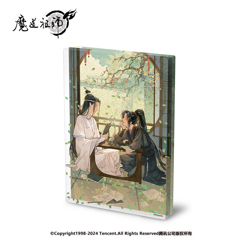 Mo Dao Zu Shi (Grandmaster of Demonic Cultivation) Anime Merchandise - Attending Lessons Series | Wei Wuxian & Lan Wangji Standee / Badge