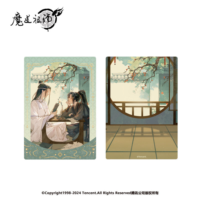 Mo Dao Zu Shi (Grandmaster of Demonic Cultivation) Anime Merchandise - Attending Lessons Series | Wei Wuxian & Lan Wangji Standee / Badge