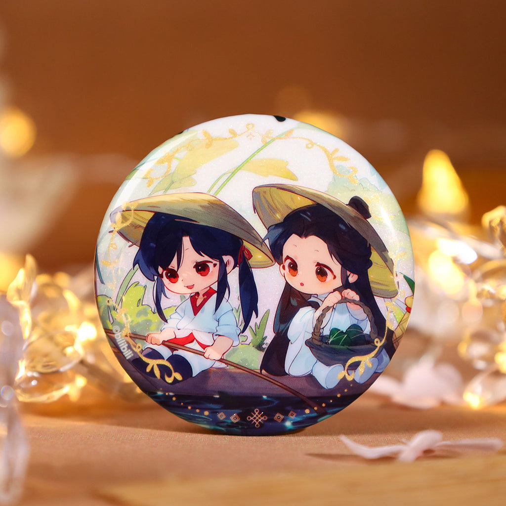 Heaven Official’s Blessing Anime - Enjoy the Scenery Together Series | Badge / Roly-Poly Figure
