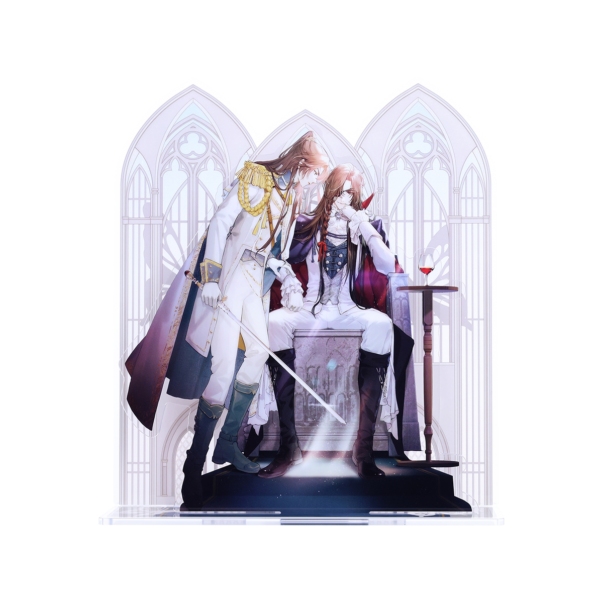 Heaven Official’s Blessing (Tian Guan Ci Fu) Glow Throne Series – Colored Window Acrylic Charms, Badges, Standees & Table Mats
