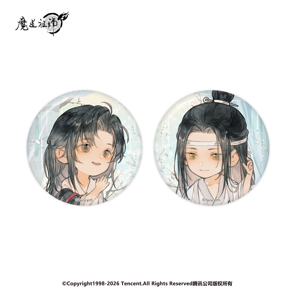 Mo Dao Zu Shi (Grandmaster of Demonic Cultivation) Anime Merchandise - Whisper Series | Wei Wuxian & Lan Wangji Standee / Badge / Blind Box