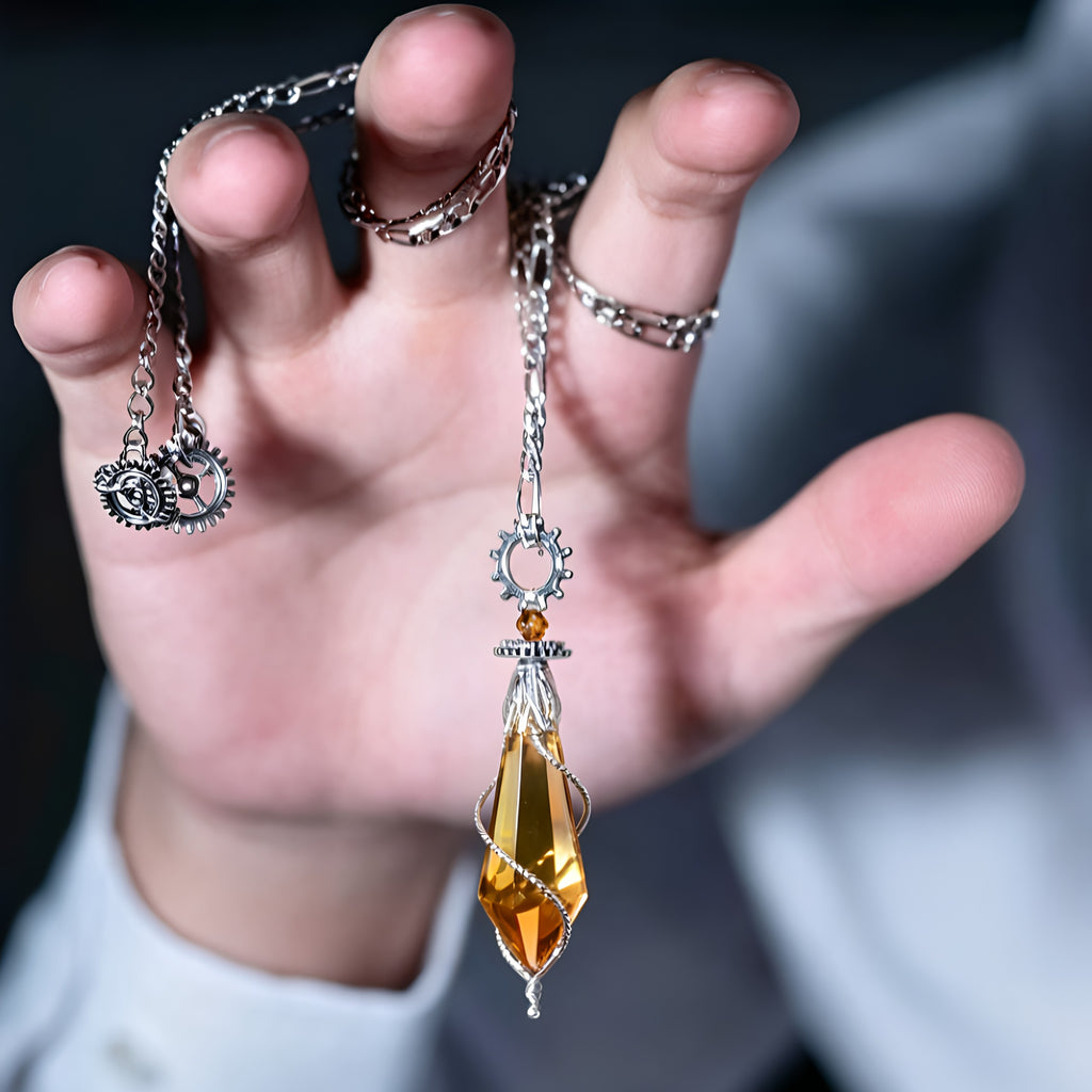 Lord of Mysteries Klein Series "Spirit Pendulum" Steampunk Necklace